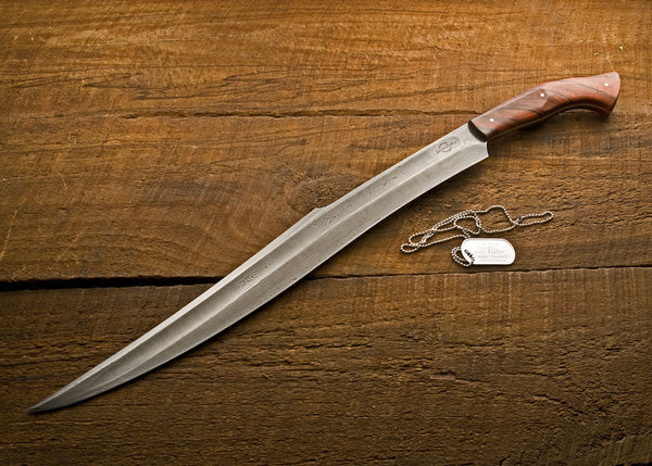 Damascus Jungle Sword – BFHK