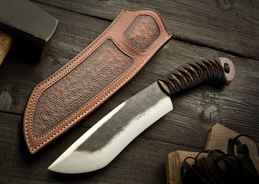 Rustic Shovelnose Camp Knife