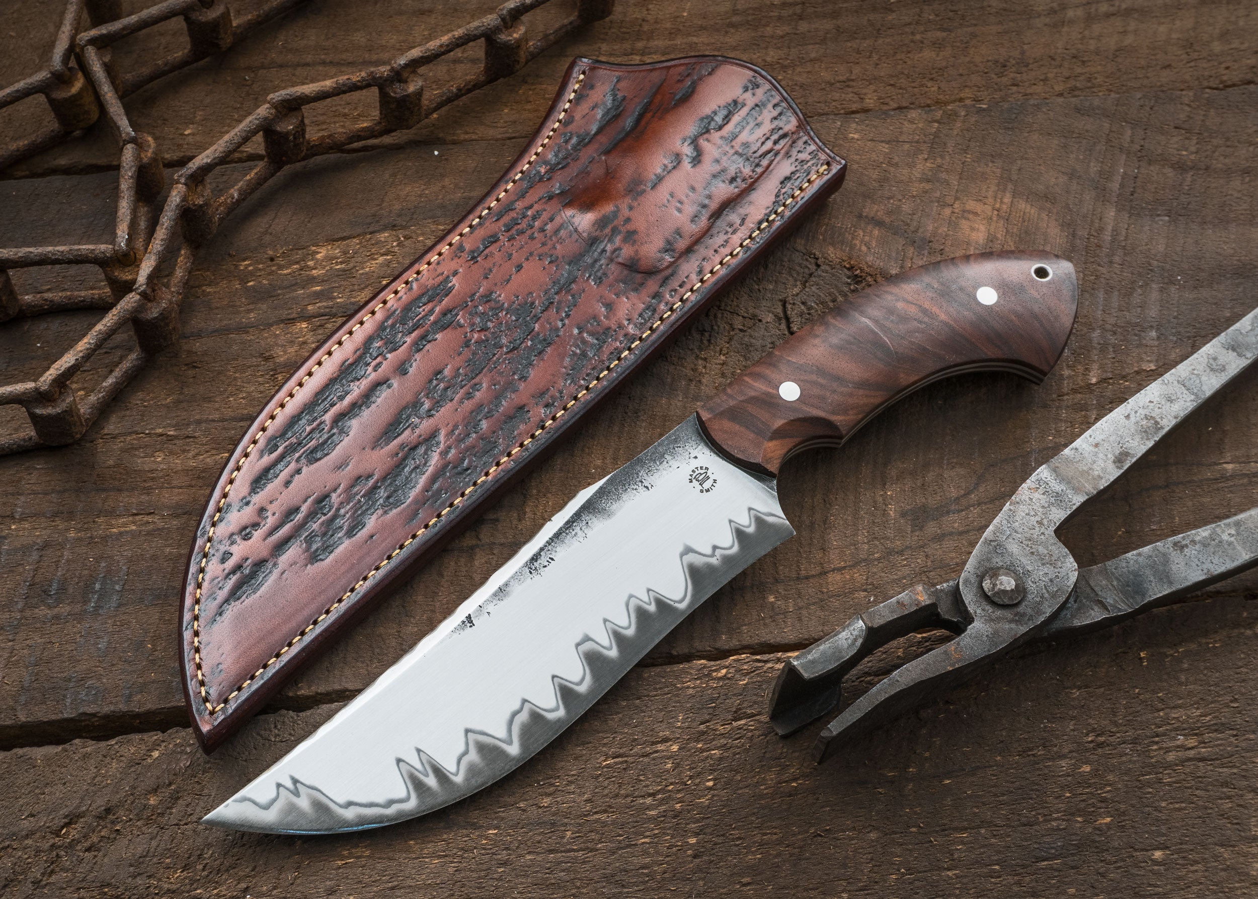 HK4 D2 Steel Camping knife — High quality handmade camping knives — BPS