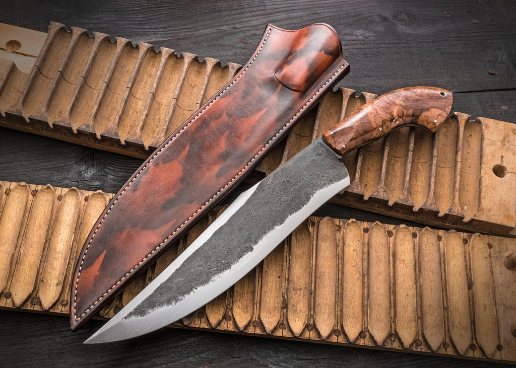 Rustic Maple Camp Knife