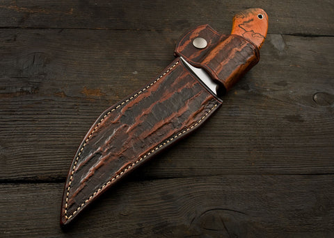 Iron Spur Fighter - Amber Spalted Maple